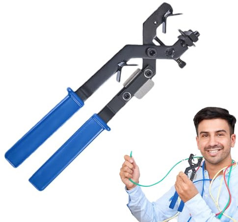 Niesel Pelacables Eléctricos, Cortador de Cables y Pelacables para Electricistas, Herramienta Manual Resistente con Mango Ergonómico para Sujeción de Tornillos Corte y Cizalla Uso Industrial