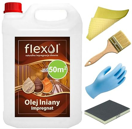 Huile de lin pour bois, imprégnation naturelle, 5L, paille, ambre, 5L sans danger pour l'environnement