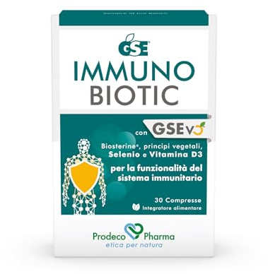 GSE Biotic - Immunobiotic Integratore Alimentare, 30 compresse