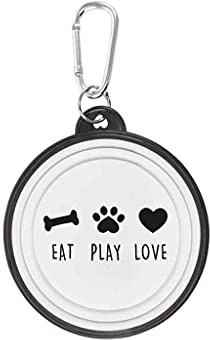 Walkies Hundenapf faltbar Eat Play Love