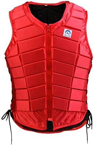 Inzopo - Gilet di sicurezza per bambini, per equitazione, protezione per il corpo, da donna, S