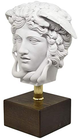 Made in Italy - Medusa - Statue Design Künstlerische Sammlung Hand Made in Italy - Medusa - Geschenkidee Zuhause
