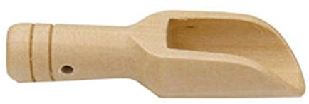 Mini Wooden Spoons,Mini Wooden Salt Scoop, Small Bath Salt Spoons, Tea Scoop, Salt Sugar Coffee Spoon Kitchen Cooking Tool