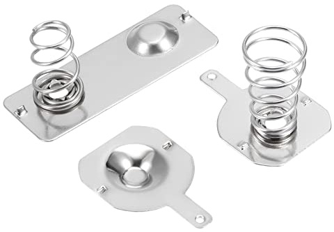 QUARKZMAN 20 Pcs AA Batterie Plaque 29mmx11mm et 20 Paires 18650 Batterie 16.5mmx16mm Positif à Négatif Ressort Contact