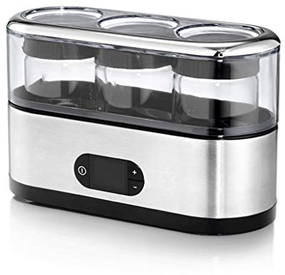 Yogurt Maker Automatic Digital Yoghurt Maker Machine with Display with Constant Temperature Control Stainless Steel Design for Home Use