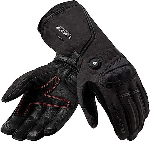 Revit Liberty H2O WP Gants de Moto Chauffants pour Dames (Black,M)