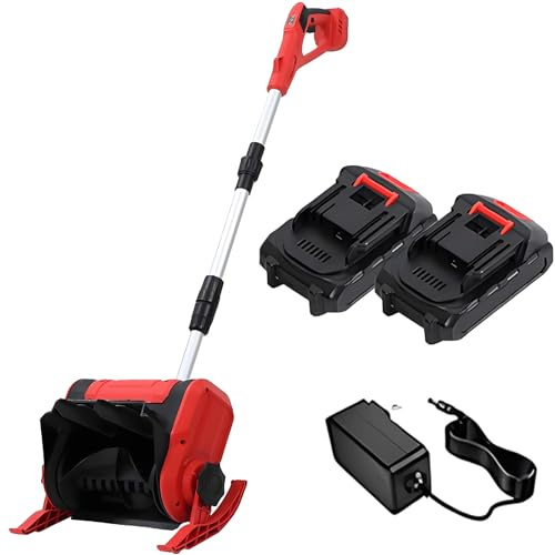 forplubossmmp Machine De Déneigement | Pelle À Neige Résidentielle De 30 Cm De Largeur Et 16,8 Cm De Profondeur, 30 Cm De Large pour Le Déneigement – ​​Chasse-Neige sans Fil Silencieux