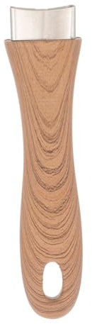 Healifty Manico Pentola in Legno Antiscottatura Impugnatura Lunga Staccabile per Pentole Padelle e Casseruole Accessorio Cucina con Isolamento Termico Sostituzione Manico per Uso Domestico