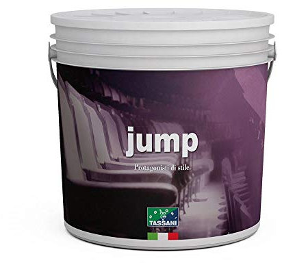 PITTURA DECORATIVA JUMP TASSANI FINITURA AD ACQUA EFFETTO DECORATIVO ARGENTO LT.2,5