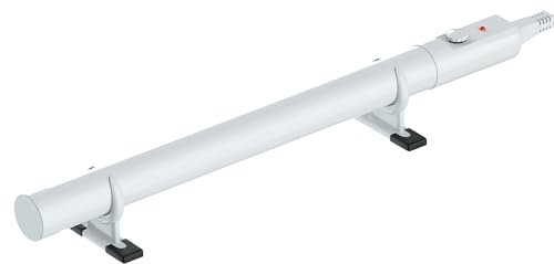 Hylite Slimline Ecoheater Tube Heater with Thermostat White 500mm 55W