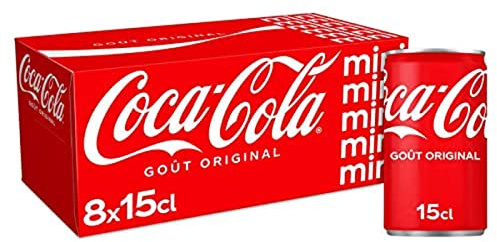 Coca-Cola Original Pack, Les 8 mini canettes de 15cl