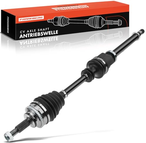 Frankberg Antriebswelle Achswelle MT mit ABS Ring 8200535800 | Vorderachse, Rechts; Kompatibel mit K.a.n.g.o.o Express FC0/1, Clio II BB CB, K.a.n.g.o.o KC0/1