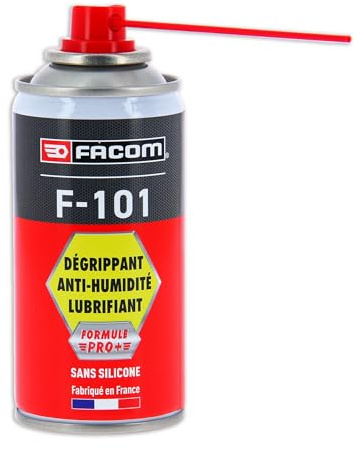 FACOM - Desincrustante lubricante antihumedad F-101, Fórmula Pro+, difusor multiposiciones, 125 ml