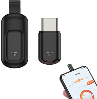 Mini Smartphone IR Fjärrkontroll Adapte, Typ C Mini Universal Smart IR Controller för Luftkonditionering TV DVD STB