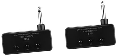 SAFIGLE 2sätze Mini Gitarrenverstärker Tragbarer Kopfhörer- Kompakte Mini-Gitarre Für Anfänger Und Profis -and-Play Leicht Und Handlich Für Unterwegs