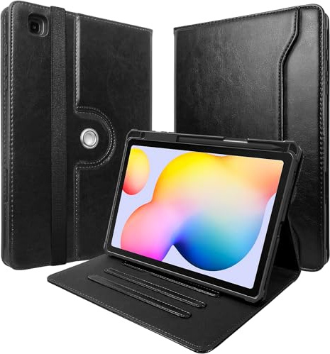 DONGZHU Funda para Samsung Galaxy Tab S6 Lite 2024/2022/2020 de 10,4 pulgadas, compatible con SM-P620/P625/P613/P619/P610/P615/P617, con soporte para bolígrafo S, carcasa dura, resistente a los golpes