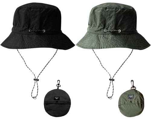 TYXHXTF Sonnenhut Safari Boonie, Faltbar und Atmungsaktiv - Sonnenschutz Bucket Hat für Outdoor, Angeln, Wandern und Garten