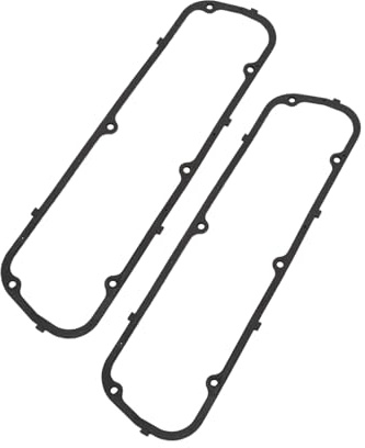 A ABSOPRO 2 Pcs Rubber Vehicle Valve Cover Gasket Seal Black Item Replacement