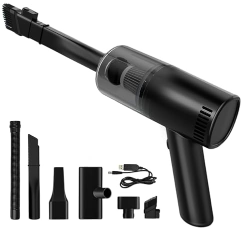 starfa lab Handheld Vacuum Cleaner, 9000Pa Powerful Suction Cordless Portable Mini USB Quick Charge Car Vacuum Cleaner for Sofa, Clean Pet Hair, Bed, Home, Office, Car