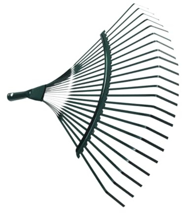 DIYEAH 2 Pièces Râteau de Jardin Dents avec Manche Bois Ramasse Mortes Outil Pratique pour Pelouse et Jardin Lot de Couleurs Aléatoires Couleur Aléatoire