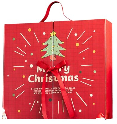 Bajbumgn Calendario 'Avvento Riempibile - 24 Giorni Decorazioni Per La Casa Riutilizzabili - Calendario Avvento - Per Bambini, Uomini, Ragazzi, Ragazze, La Famiglia E Gli Amici