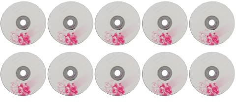 Disques CD R Vierges 730 Mo 52X disques enregistrables Haute Vitesse pour Le Stockage d'images numériques données Musicales matériel PC Paquet de 10 ou 50 (10 pièces)