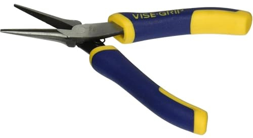 IRWIN 2078955 Vise-Grip Needle Nose Pliers with Spring, 5-1/2-Inch