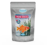 AQUARIS Pond Sticks Color 1200 g / 15 L. Schwimmendes Teichfutter, geeignet für Koi, Goldfische und andere Teichfische. Trübt das Wasser Nicht. Fischfutter Sticks mit Farbpigmenten.
