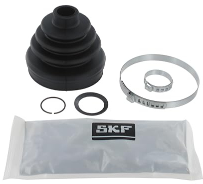 SKF Antriebswellen-Faltenbalgsatz VKJP 1017 Position Radseite Höhe 110 mm Länge 190 mm Breite 110 mm – OE-Qualität | Kompatibel mit: AUDI 100 C2 Avant, 100 C2 Stufenheck, 100 C3 Avant, 100 C3 Stufenheck, 100 C4 Avant, 100 C4 Stufenheck