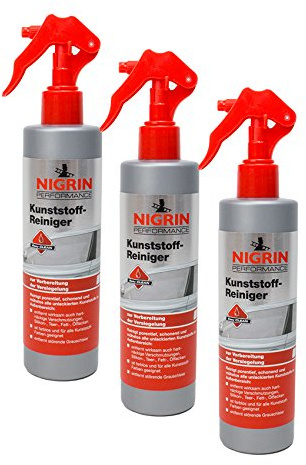 NIGRIN 3X 72935 Performance Kunststoff-Reiniger 300 ml