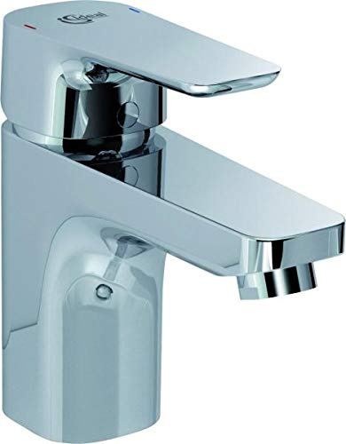 Ideal Standard Waschtischarmatur Ceraplan III, BlueStart, Ausld. 109mm, Chrom, B1193AA