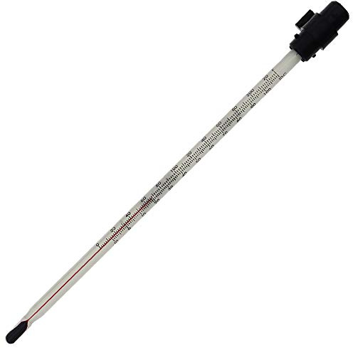 Thermometer zur Kerzenherstellung, unverzichtbares Set für Kerzenhersteller, Schmelzen von Sojawachs und Paraffin, 200 mm