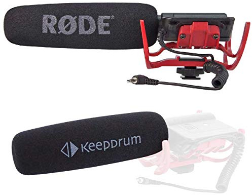 Rode VideoMic Rycote riktmikrofon kameramikrofon + behållare tillbehör VideoMic Rycote + KDWSVM Popschutz