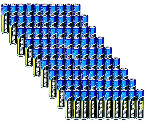 Wilhelm AAA Batterien Mikro Alkaline Universal LR03 1,5V – 90 Stück