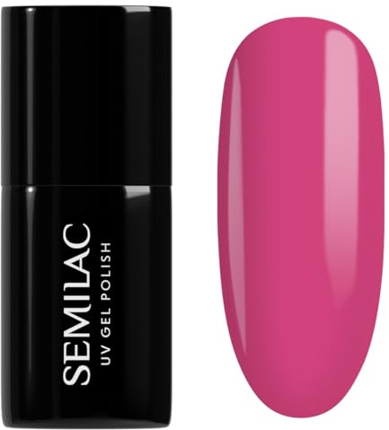 Semilac UV Nagellack Hybrid 391 Raspberry Charm 7ml Kollektion Love is in the nails