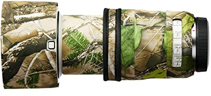 easyCover - Lens Protection Camouflage Cover - Objektivschutz - Schutz für Ihr Kameraobjektiv - Canon RF 70-200mm F/4L is USM True Timber HTC - Camouflage