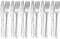 RETON Lot de 12 couverts en acier inoxydable pour 6 personnes, couverts de table fourchette couteaux à steak, coffre-fort du lave-vaisselle et polissage miroir