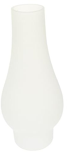 Glaszylinder Einer Öllampe Klar, Weiß Glas, Ersatzglas Petroleumlampe