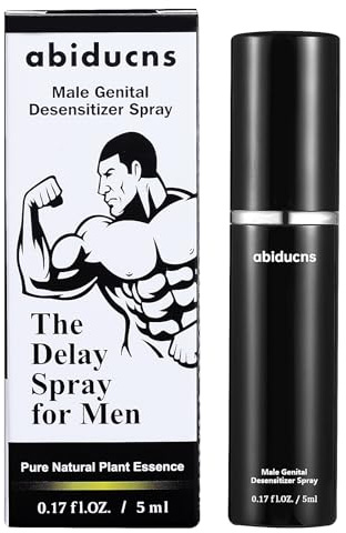 Delay Spray Sexual Enhancer for - Men to Last Longer in Bed, Effectively Extends Men's Time and Enhances Comfort ，0.17 fl oz 50 Pumps