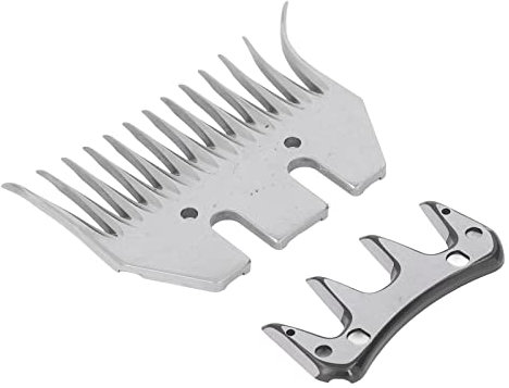 Lame de Cisaille à Mouton, Kit D'accessoires de Tondeuse à Laine Incurvée à 13 Dents, Conception Incisive, Matériau en Acier à Haute Teneur en Carbone, adapté aux Mains