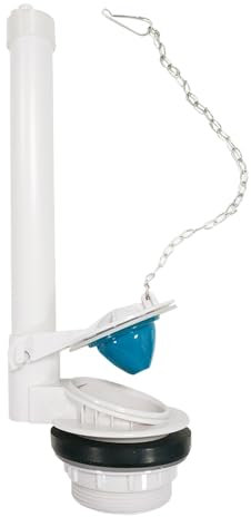 Toilet Flush Valve Kit, Toilet Tank Flapper Flush Repair Accessory Universal Toilet Tank Fitting