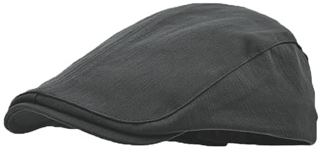 Bigoco Coppola Basco Berretto Piatto Cotone Uomo Baschi Scozzesi Cappelli Regolabile Irish Flat cap Newsboy Cappello