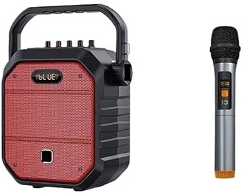 Sprachverstärker, Tragbarer H7-System-Funklautsprecher mit Bluetooth-UKW-Radiomikrofon