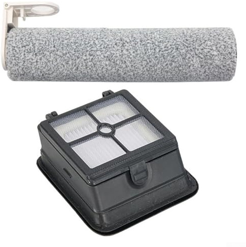 Kit di ricambio con spazzola principale e filtro per aspirapolvere Atvel F16 senza fili, leggero, a secco/umido, include spazzola a rullo e filtro HEPA