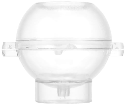 Sewroro Stampo per Candele Sfera Rotonda Stampo Trasparente per Colata Forma di Globo Profumate Sfera per Aromaterapia per Decorazioni per Casa
