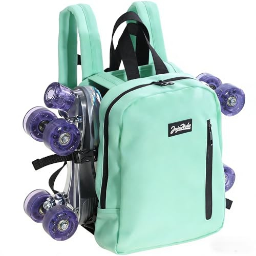 JajaHoho Roller skates bags for Women Men, Multi-functional Sports Backpack for Rollerskates, Ice skates, Inline skates