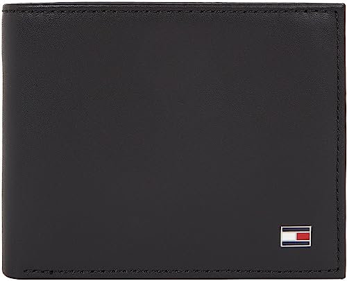 Tommy Hilfiger Herren Geldbeutel Eton Mini Klein, Schwarz (Black), Einheitsgröße
