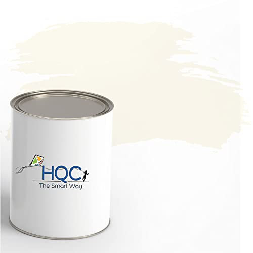 HQC Weather Shield Ivory Smooth Masonry Paint | 1L in 30+ Colours | Storm Proof, Scrub Resistance & Waterproof | Weatherproof Technology Designed with Acrylic Resin for Ultimate Protection
