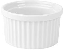 Holst Porcelaine RA 2037 Tartes De, Moule à soufflé et Ramequin 9 cm Blanc, 9.1 x 9.1 x 5.1 cm