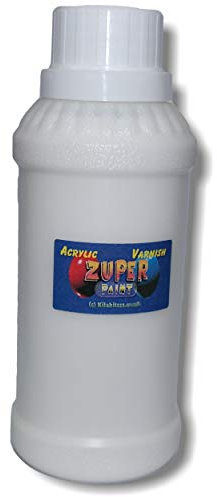 Barniz acrílico satinado para manualidades de 30 ml, 60 ml, 90 ml, 250 ml. Para fimo, papel, cartón y madera., 250 ml